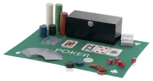 Poker Set mit Spielfeld